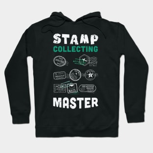 Stamp collecting master design / stamp collecting gift idea / stamps lover present Hoodie